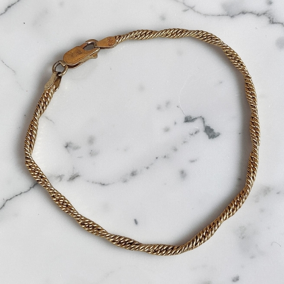 925 Sterling Silver Jewelry - Vermeil Sterling Italy Bracelet